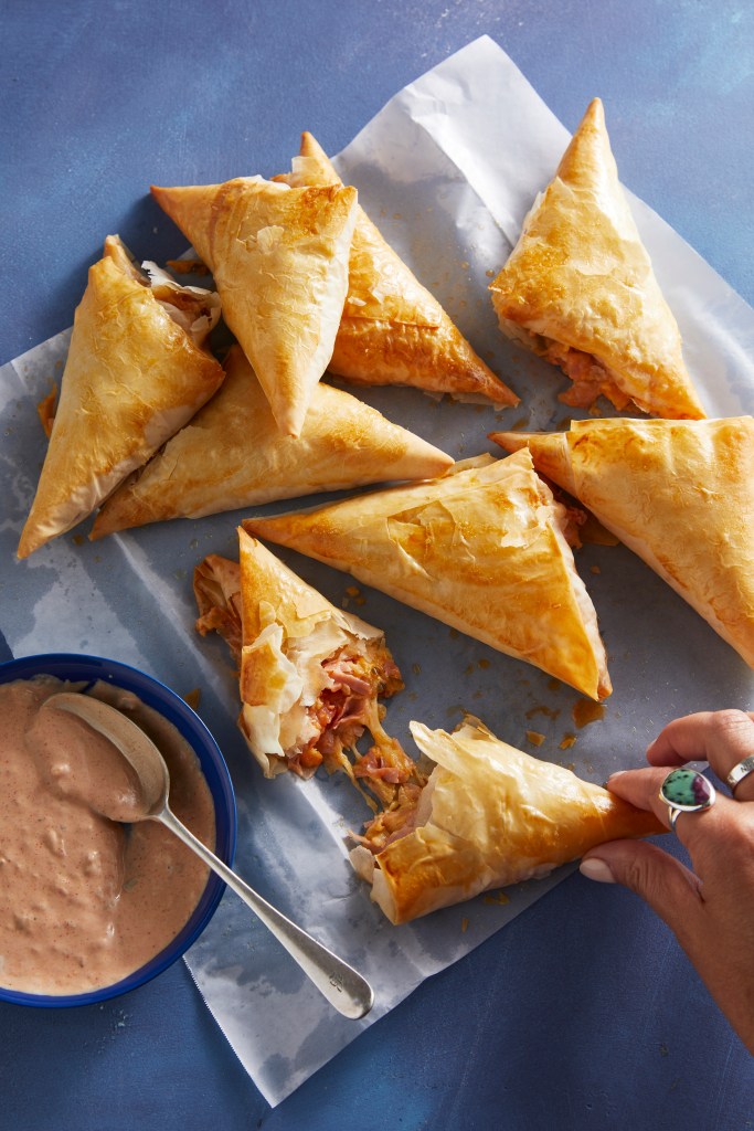 Triangular Burger Cheeseburger Triangles Recipe by Nabula El Mourid
