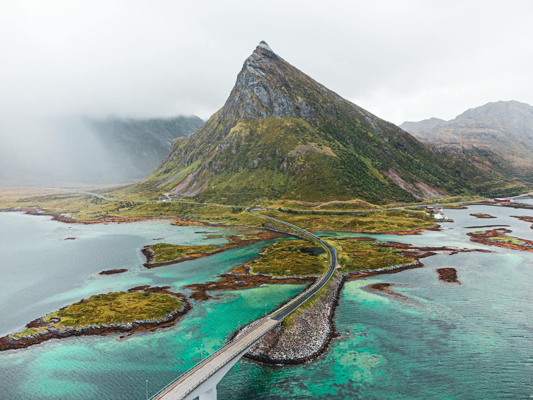 the stunning fredvang bridges in lofoten islands norway