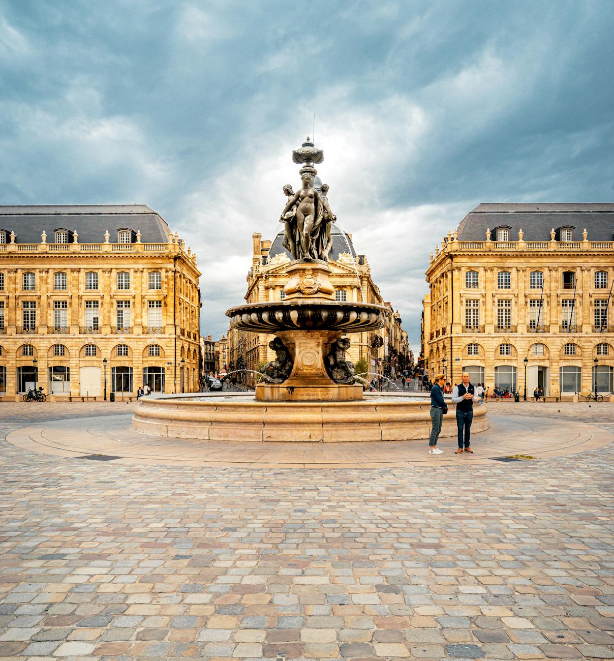 place de la bourse in bordeaux france