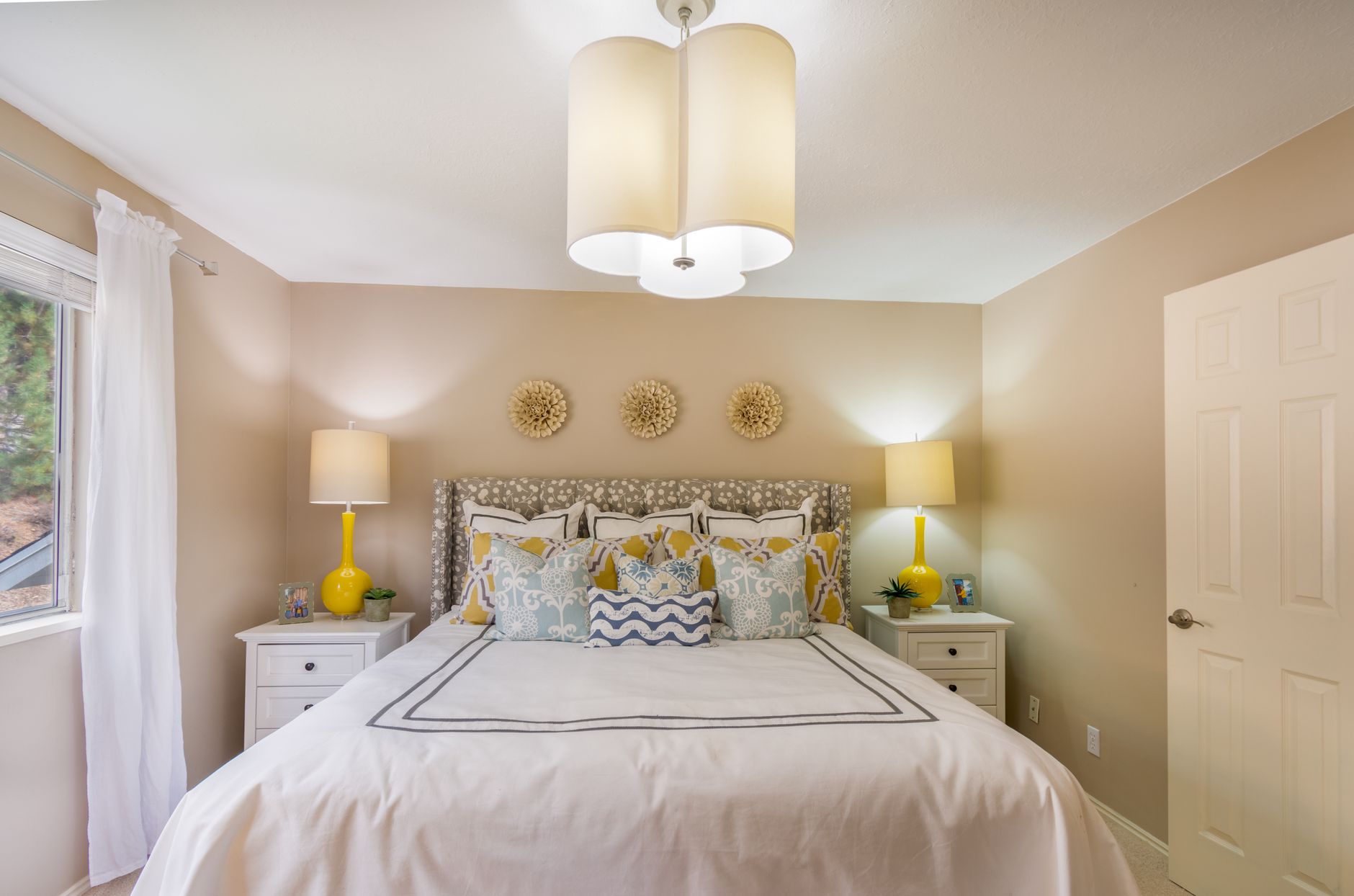 inside of a bedroom