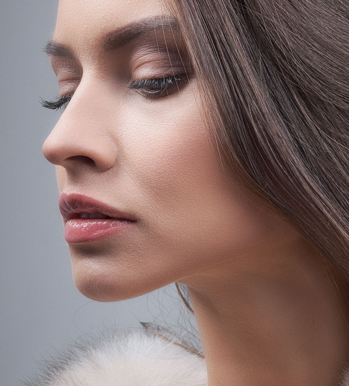 close up shot of a woman