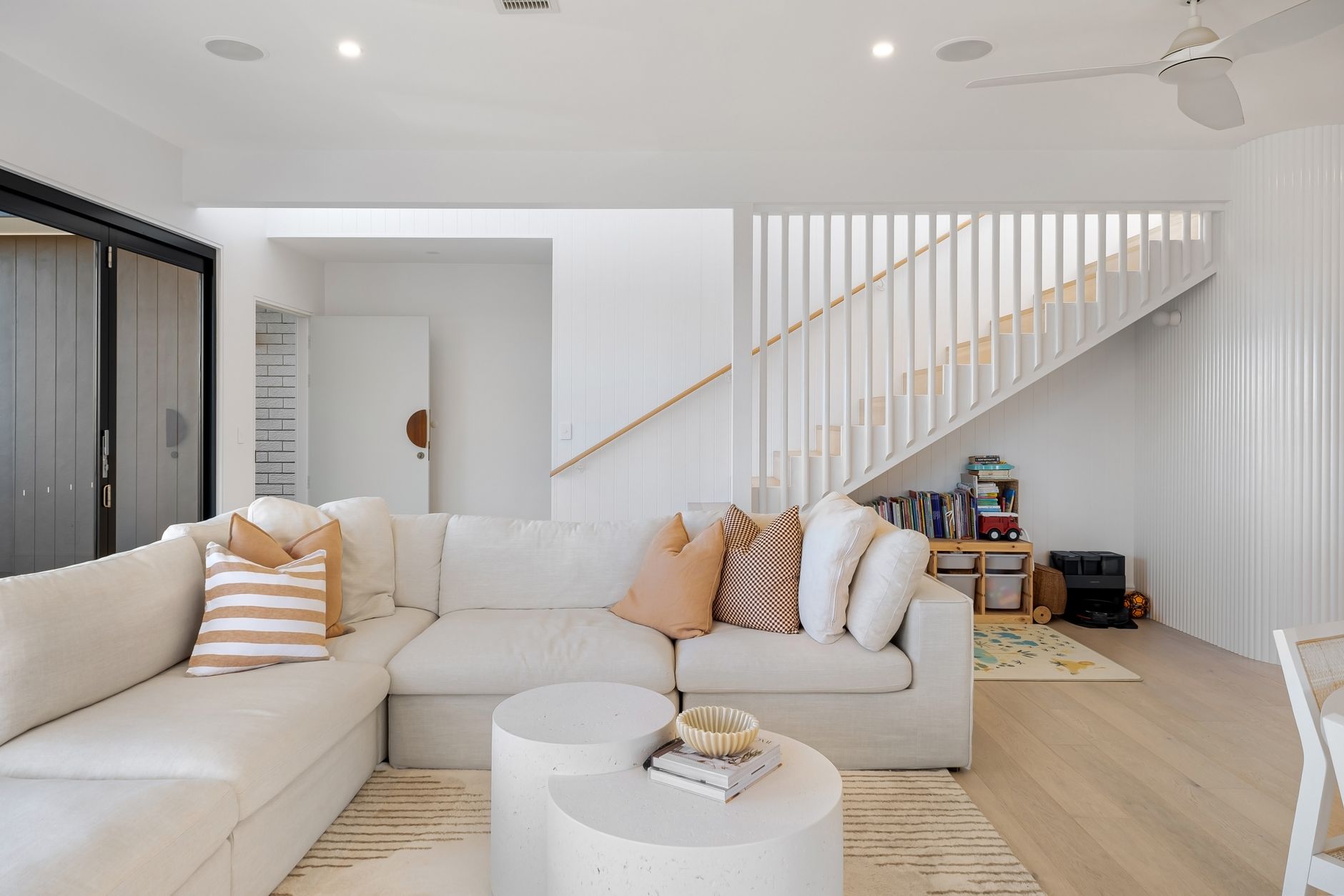interior of a modern minimalist living room