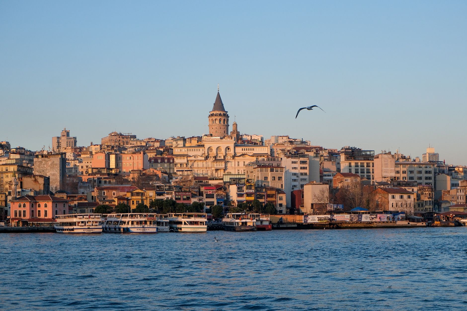 scenic view of istanbul with galata tower