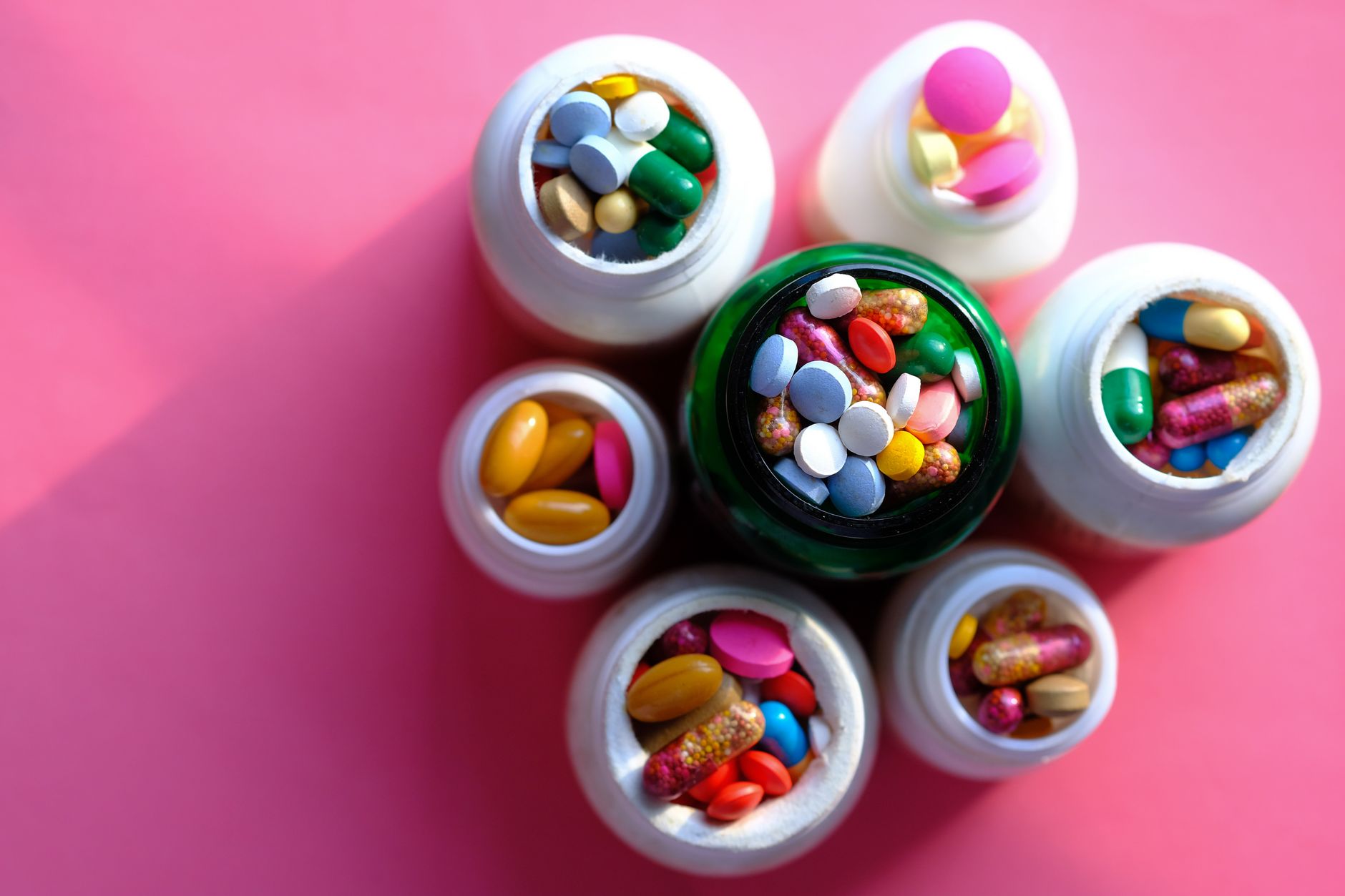 containers with pills