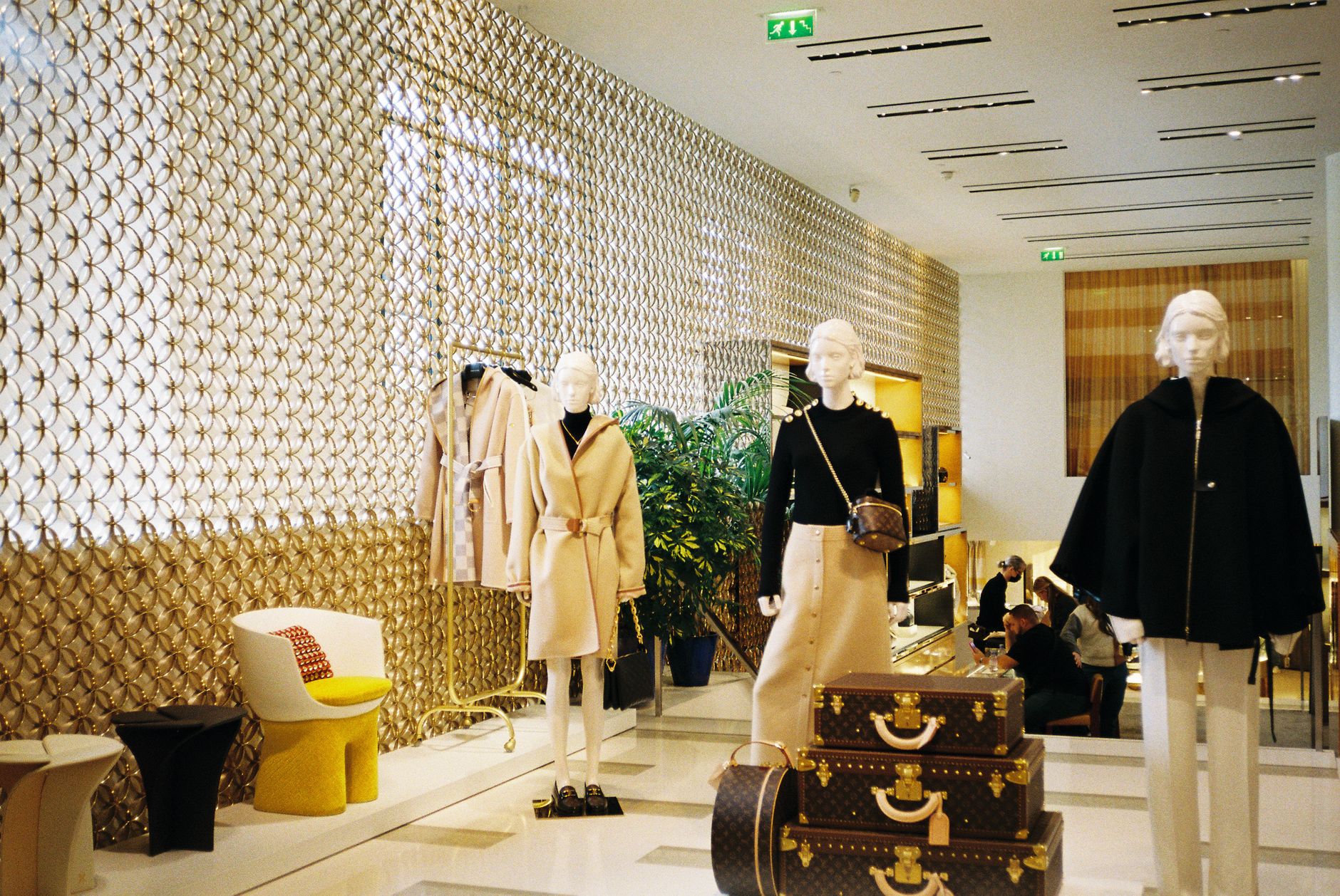 interior of clothing store